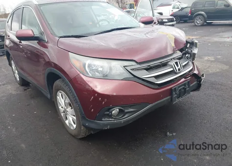 2013 Honda Cr-V Ex-L из США, поврежденный, VIN 5J6RM4H70DL015777